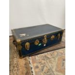 A WW2 Military travel trunk produced by Watajoy London. Comes with interior drawer and original