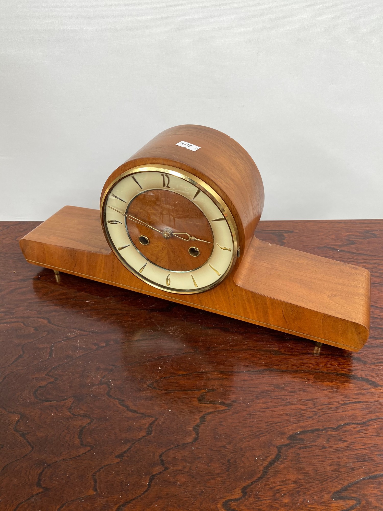 A Retro German FHS Made mantle clock.