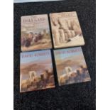 A Collection of four books. Roberts, David- The Holy Land and Yesterday and today Egypt.