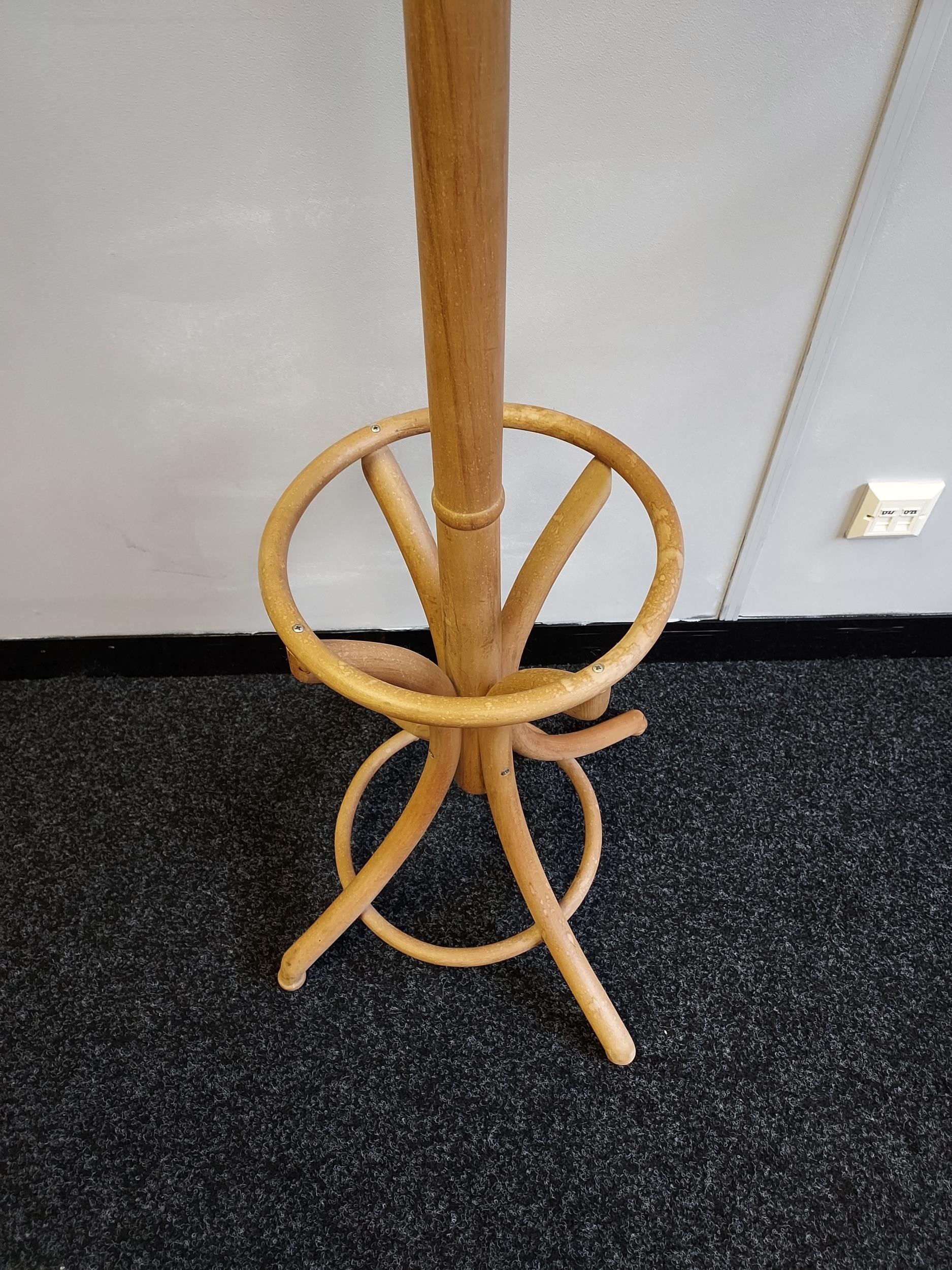 A Vintage bentwood coat stand. [186cm in height] - Image 3 of 3