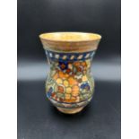 A Charlotte Rhead Crown Ducal 'Byzantine pattern' vase. [16cm in height]