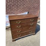 Georgian 2 over 3 chest of drawers [96x110x52cm]