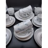 A Susie Cooper 'White Wedding' tea set