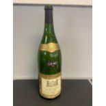 A vintage empty bottle of 1972 Thorin Champagne produced for Holyrood House. [measures 48cm in