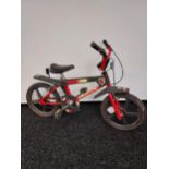 A Retro 1980's Kid's Raleigh Street Wolf Bike.