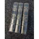 Three volumes of 'The Little Minister' by J.M. BARRIE. Dated 1891.