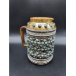 Doulton Lambeth [1875] Shell design water jug. [17cm in height]