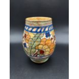 A Charlotte Rhead Crown Ducal 'Byzantine pattern' vase [16cm in height]