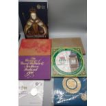 A Collection of the Royal mint coins to include The longest reigning Monarch, 1999 last coins of the