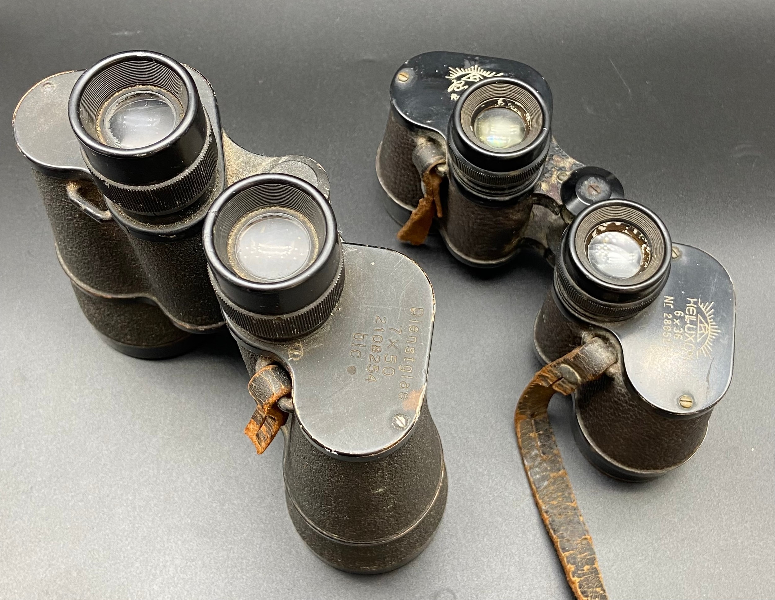 Busch Helluxon Binoculars and Dienstglass binoculars