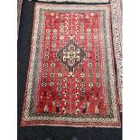 A Hand made Iran ornate rug [152x105cm]