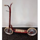 A Vintage Tri- Ang children's scooter