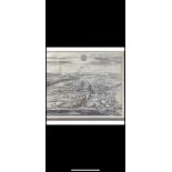 Cirencester, Gloucester and Worcestershire three maps and prints. Kip, Johannes Cirencester, the