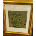 A Vintage Philippe J. Nolle limited edition lithograph print. Titled 'Head' [30/60] dated 1969. [