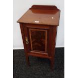 A 19th century Mahogany pot cupboard, showing Charles Jenners & Co. Edinburgh. [76x40x37cm]