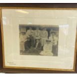 An original framed photo of women golfers. The Studio Sheringham. [Framed by Doig, Wilson &