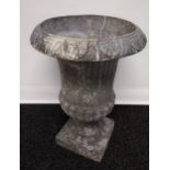 A Large garden urn. 77cm in height
