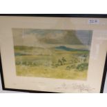 Snaffles [Charles Johnson Payne] [1884-1967] print titled 'The R.A. Harriers' Signed. [Frame