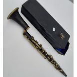 Antique Dore Paris Oboe with case. [As found]