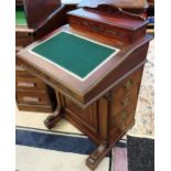 Antique Davenport writing desk. [86x54x54cm]