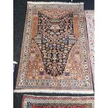 A Persian carpet art- Qushquli [fine] Rug. Made in Iran. [163x117cm] [100% wool pile]