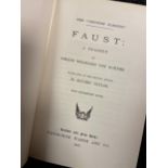 Faust: A Tragedy By Johann Wolfgang Von Goethe, translated by Bayard Taylor