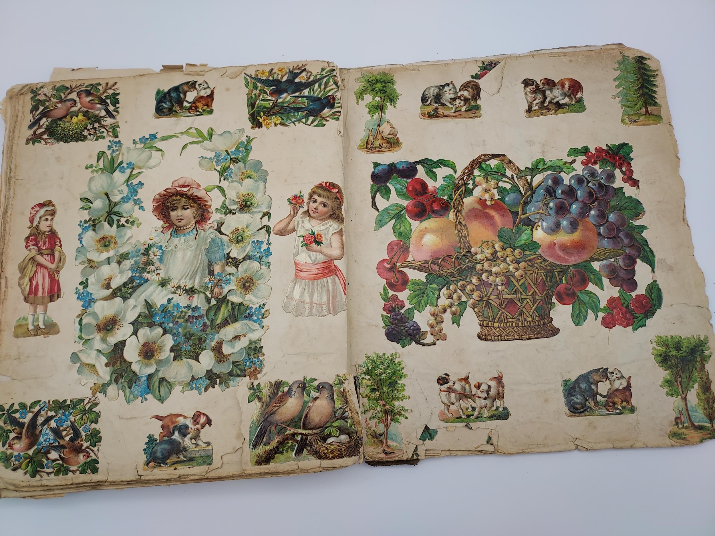 An Antique scrap book - Image 9 of 9