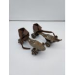 A Pair of vintage roller blades [attach to your shoe]