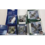 A Lot of 6 various Aeroplane boxed models