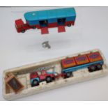 A Vintage Corgi Chipperfield's Circus 1130 Horse Transporter with horses included. Corgi GS21 "