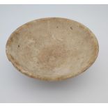An Antique Provincial Chinese unglazed bowl. [7.5cm in height & 19.5cm in diameter]
