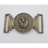 A Forfarshire Constabulary belt buckle.