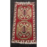 A Vintage Turkish- Malatya rug. [53x100cm]