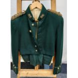 A William Anderson & Sons Ltd Edinburgh military dress jacket. Designed with gold thread