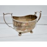 A Sheffield silver two handle sugar pot. [104grams]