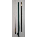 Orvis Graphite fly rod, 9ft, comes with Orvis metal tube.