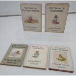A Selection of 1st edition Beatrix Potter books to include Appley Dapply's Nursery Rhymes, The