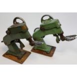 Two German made 1930's Eupedus Cobblers shoe shapers. Good working condition.