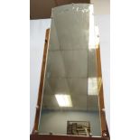 A Large Art Deco wall mirror. [92cm in height]