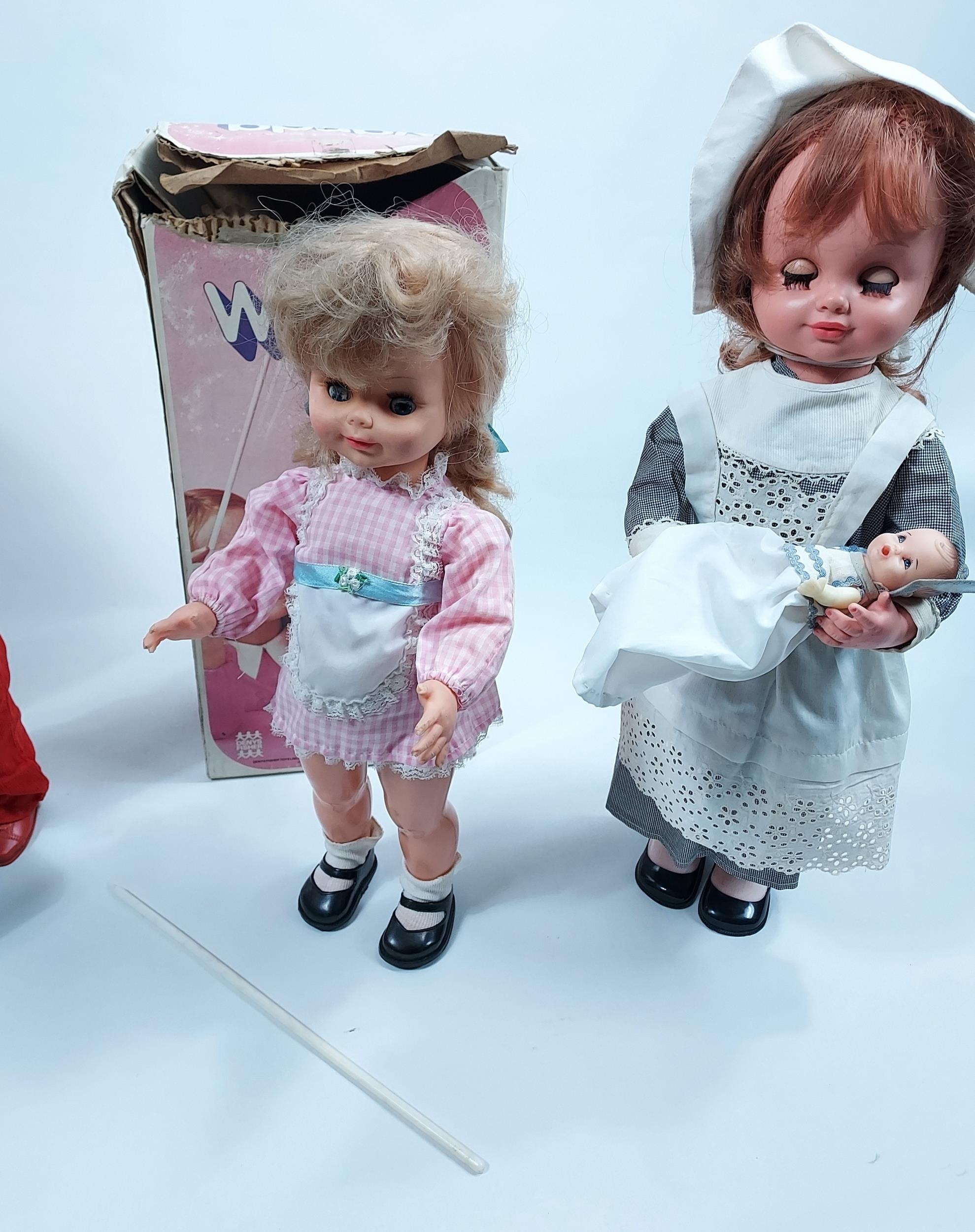 Playing Jane vintage doll, Wanda doll and one other musical nursing doll. - Image 3 of 3