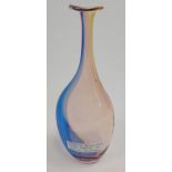 An Art Glass Swedish Kosta Voda vase. 48838 By Kjell Engman. [30CM IN HEIGHT]