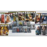 A Lot of 11 Eaglemoss Doctor Who Figures with magazines.