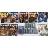 A Collection of Eaglemoss Doctor Who 'The Doctor' figures and Tardis. Comes with Magazines. Includes