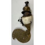 An Antique Indian Temple Conch Shell Trumpet. A Very unique and interesting item which comes with