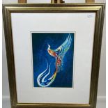 Open edition print, signed by the artist. Titled 'Spirit of Freedom' by Llewellyn Xaiver OBE.