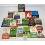 A Collection of vintage football programs