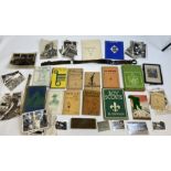 A Collection of Boy Scouts original photographs, books and belt etc