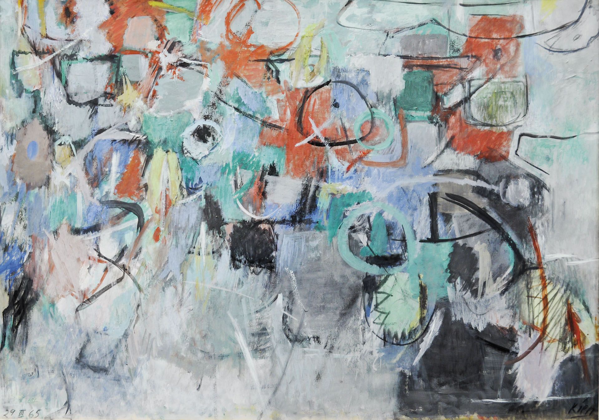 Kien (Josef Kienlechner) - Ohne Titel, 1965