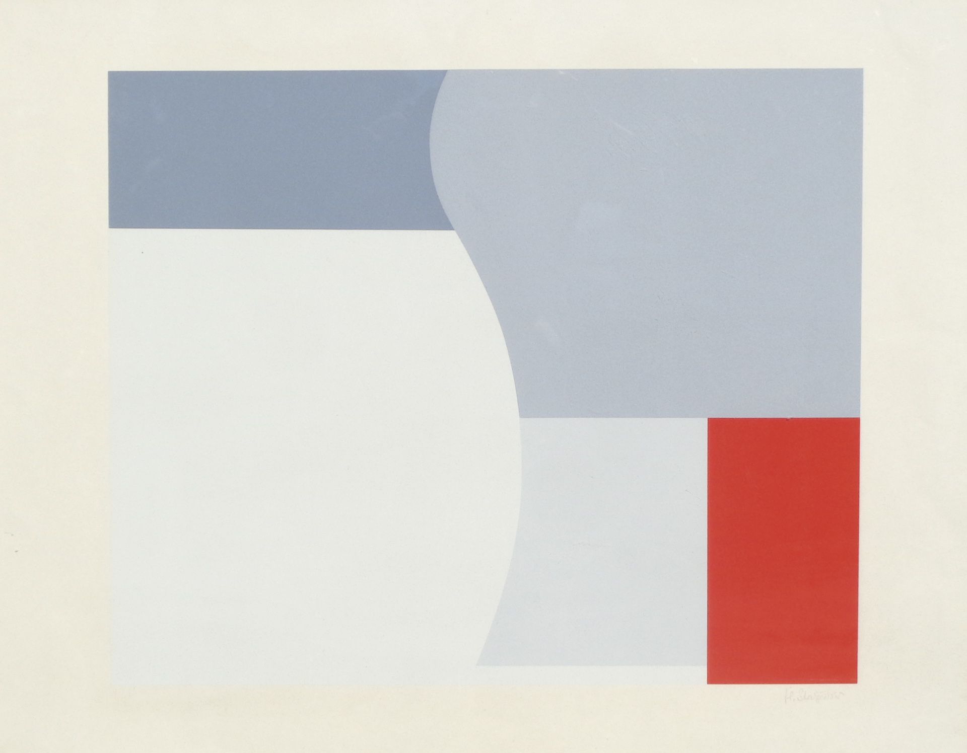 Henryk Stazewski - Abstrakte Komposition, 1973