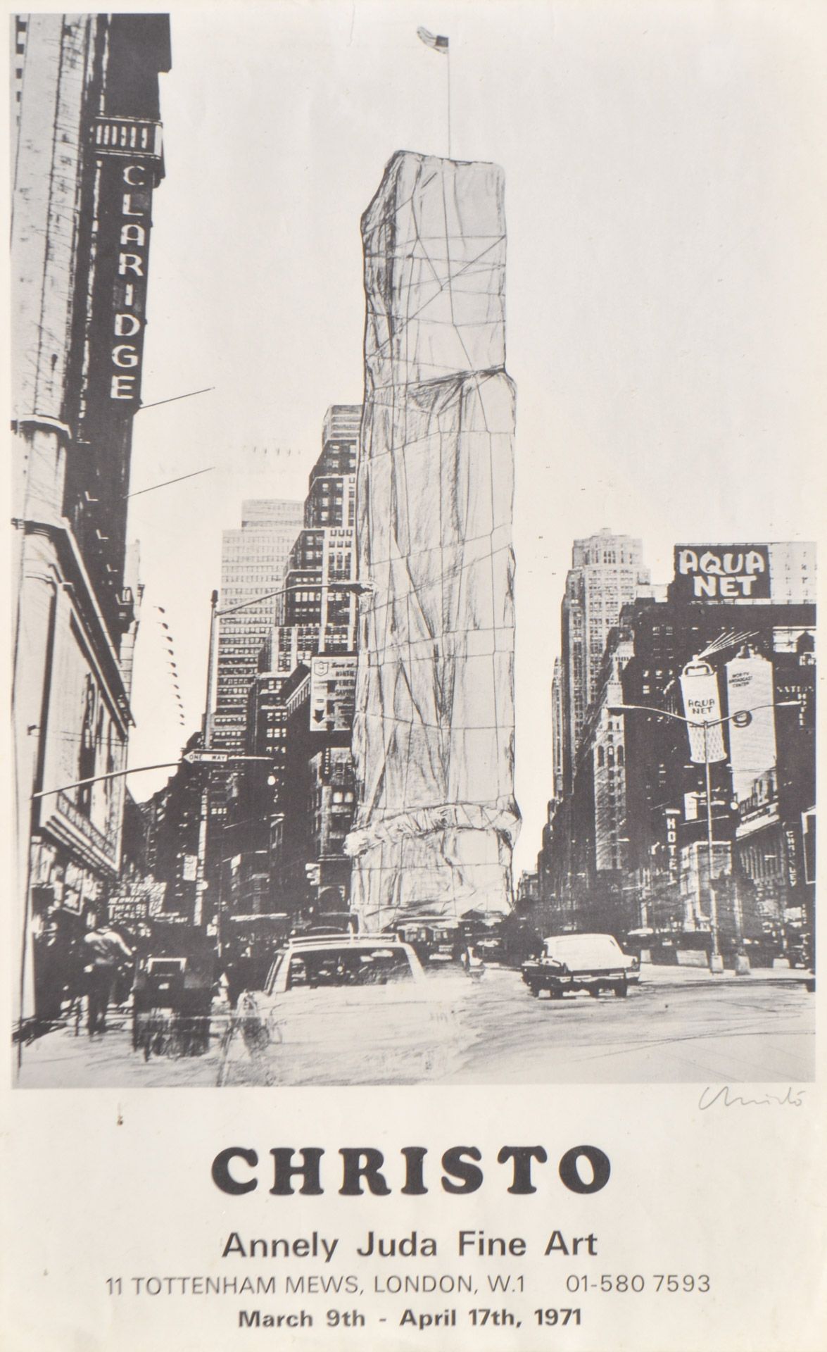 Christo - Plakat 'Christo', 1971